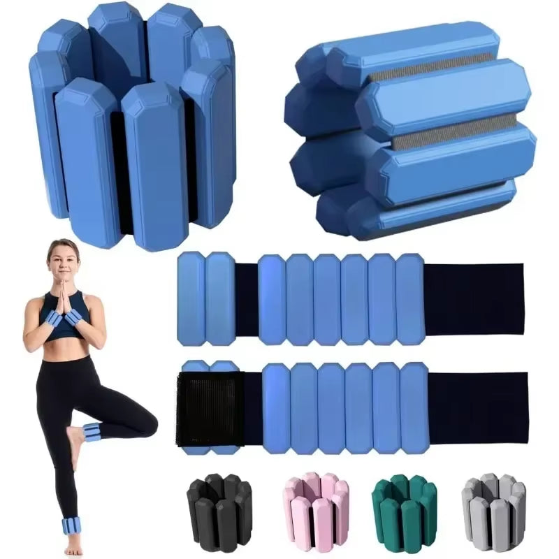 Elevate Your Workouts with Adjustable Wrist & Ankle Weights for Men and Women - Perfect for Yoga, Running, and Strength Training!