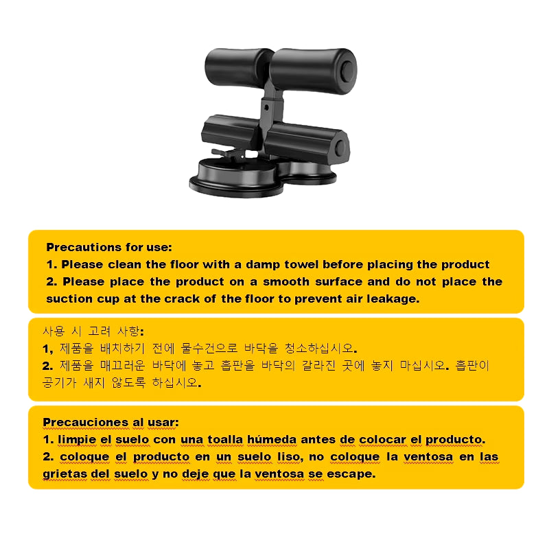 Transform Your Home Workouts with the Portable Sit-Up Bar - Versatile Gym Equipment for Strengthening Abdomen, Arms, and Legs