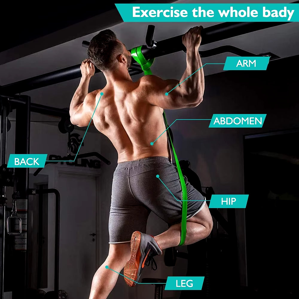 Elevate Your Fitness Routine with Heavy Duty Resistance Bands - Perfect for Pull-Ups, Pilates, and Home Workouts!