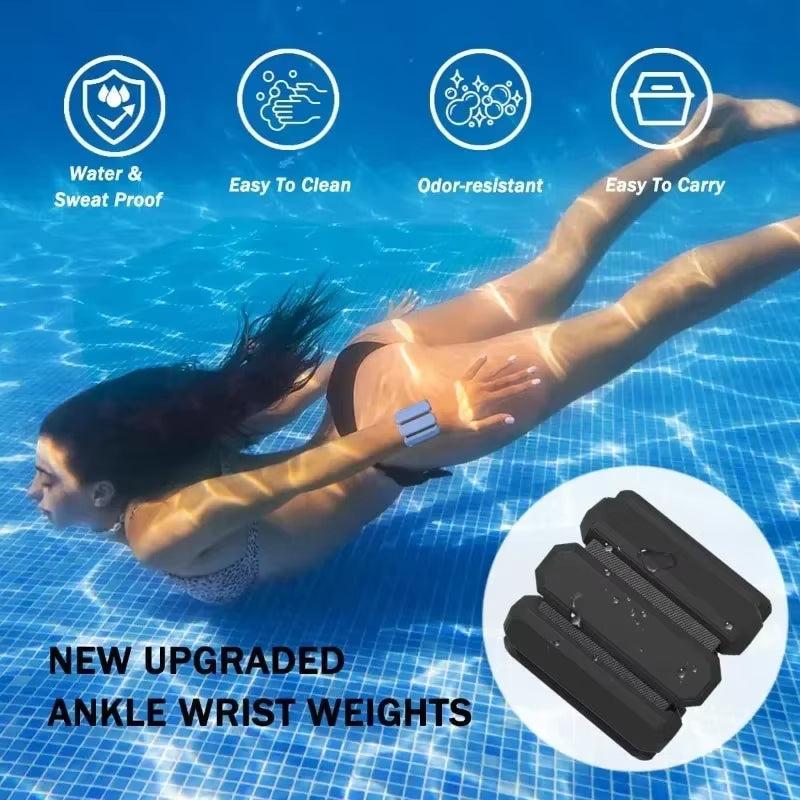 Elevate Your Workouts with Adjustable Wrist & Ankle Weights for Men and Women - Perfect for Yoga, Running, and Strength Training!