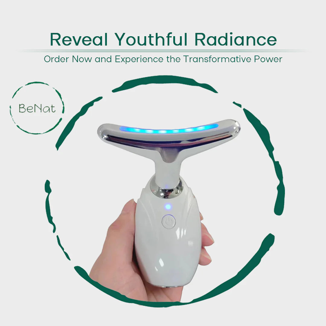 Revolutionary Neck & Face Lifting LED Therapy Device for Youthful Skin