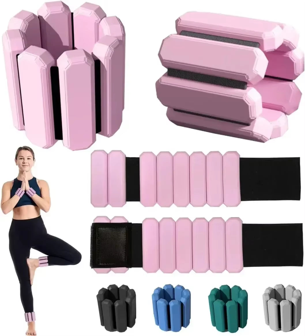 Elevate Your Workouts with Adjustable Wrist & Ankle Weights for Men and Women - Perfect for Yoga, Running, and Strength Training!