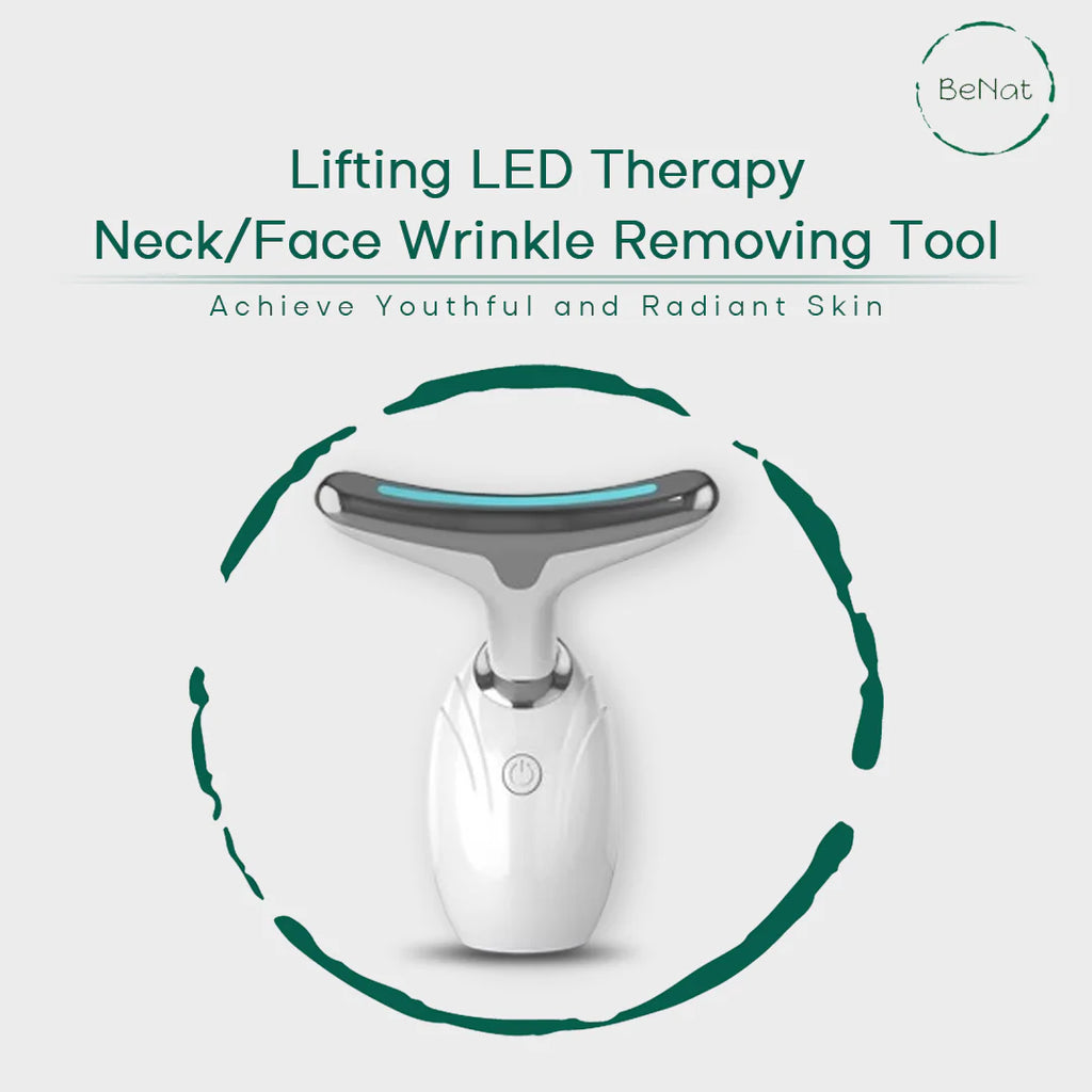 Revolutionary Neck & Face Lifting LED Therapy Device for Youthful Skin