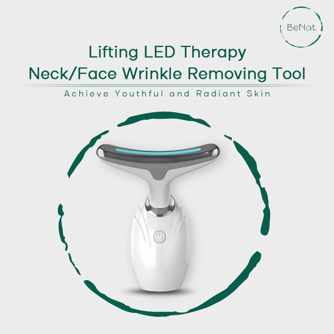 Revolutionary Neck & Face Lifting LED Therapy Device for Youthful Skin