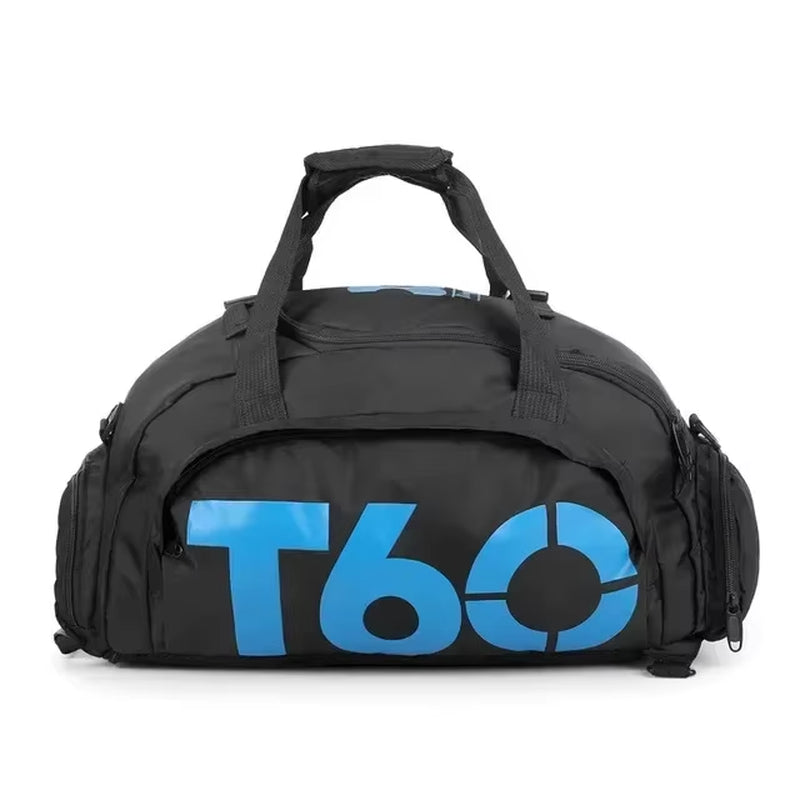 Elevate Your Workout with the T60 Waterproof Gym Sports Bag - Versatile Molle Fitness Backpack for Men and Women