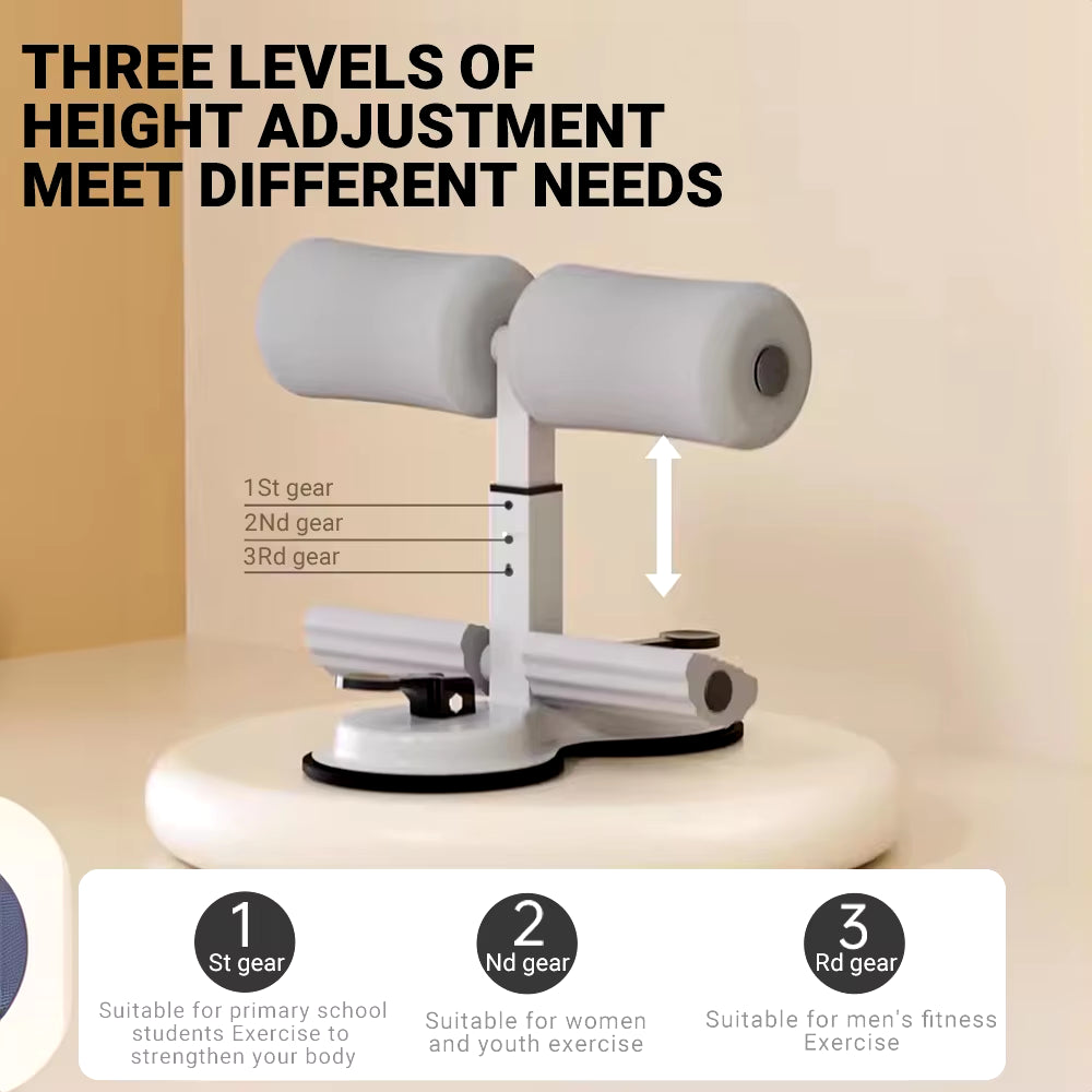 Transform Your Home Workouts with the Portable Sit-Up Bar - Versatile Gym Equipment for Strengthening Abdomen, Arms, and Legs