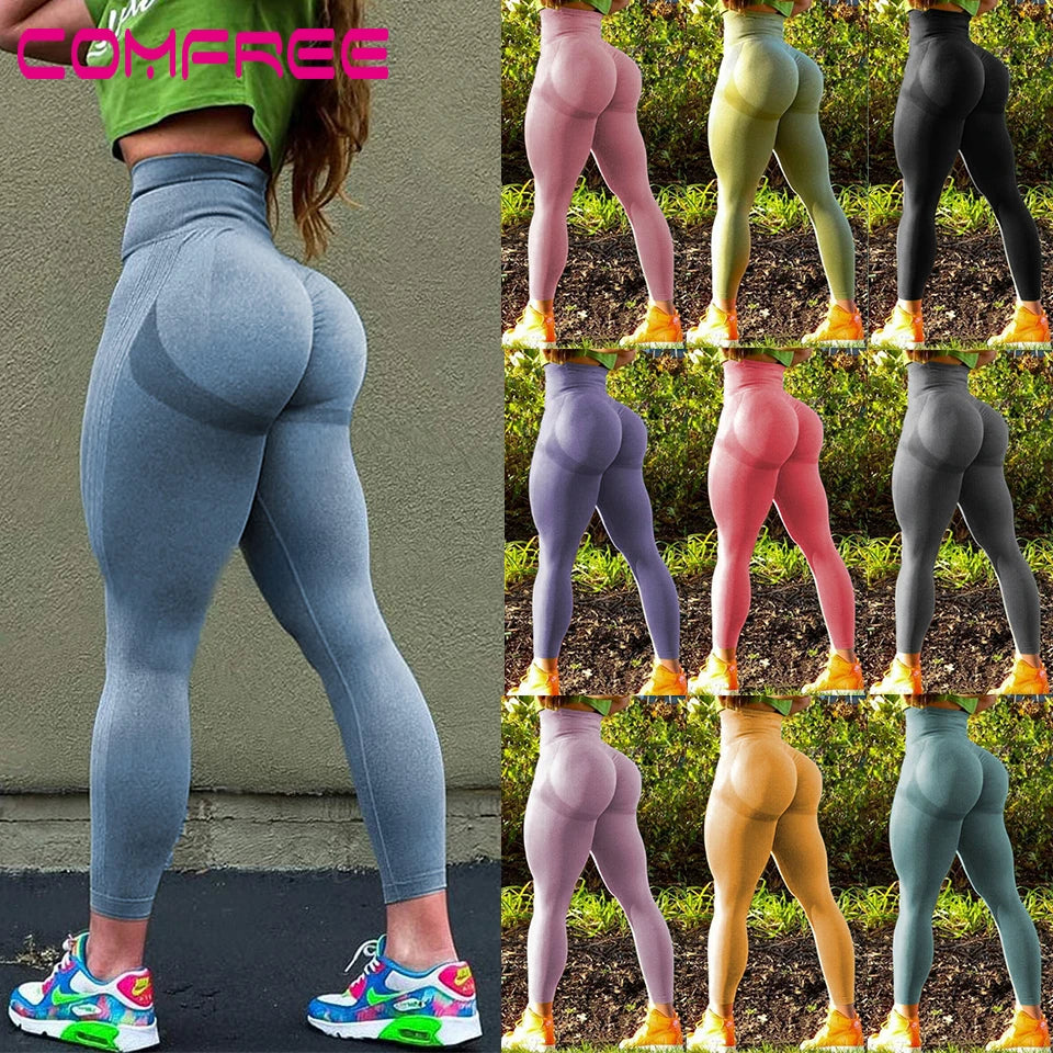 Elevate Your Workout with Our Booty Lifting Yoga Pants - Stylish High-Waisted Leggings for Women