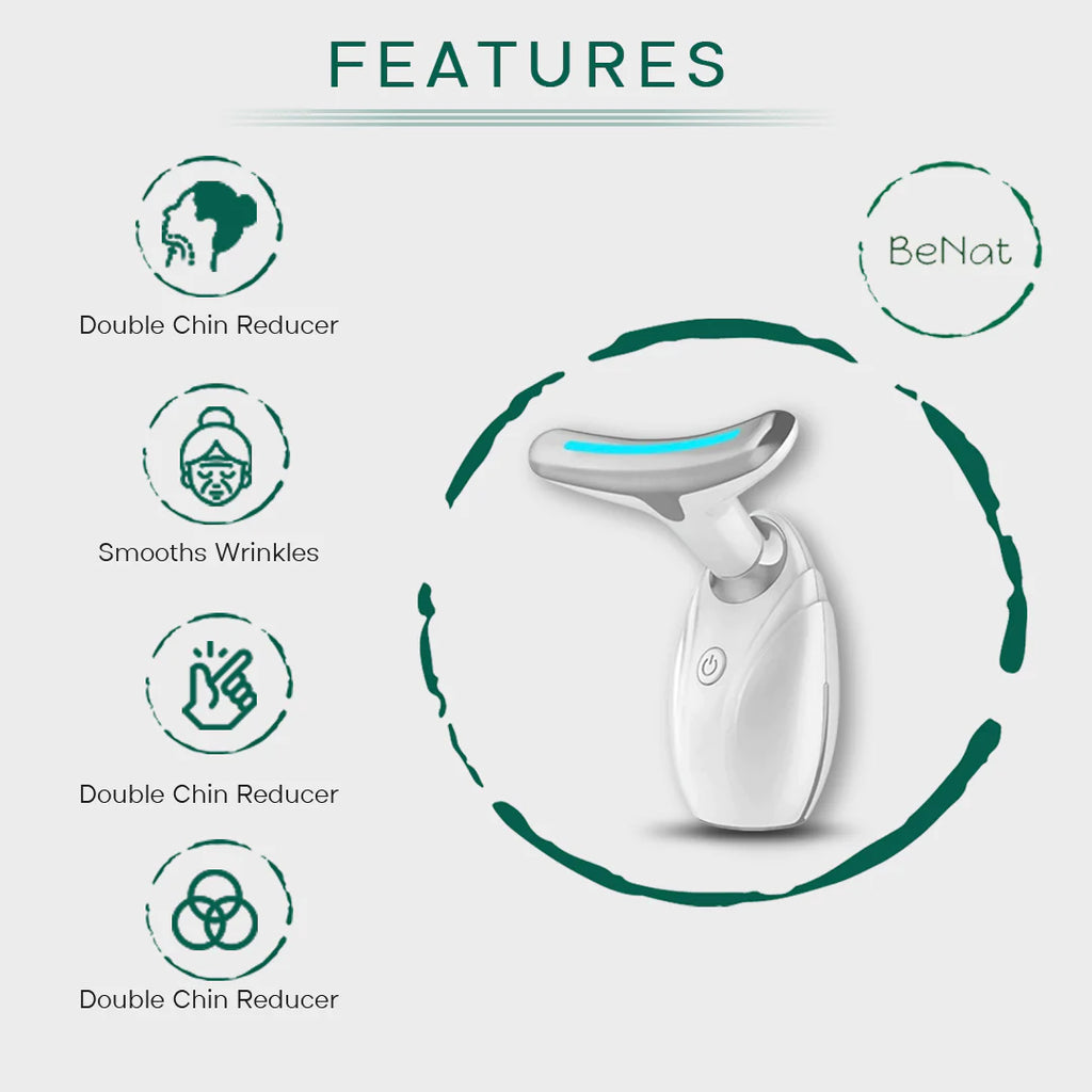 Revolutionary Neck & Face Lifting LED Therapy Device for Youthful Skin
