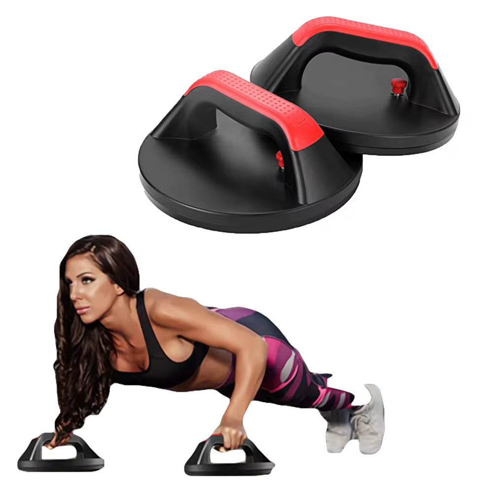 Elevate Your Workout with 2Pcs Round-Shaped Push Up Stands - Perfect for Chest Training and Strength Building