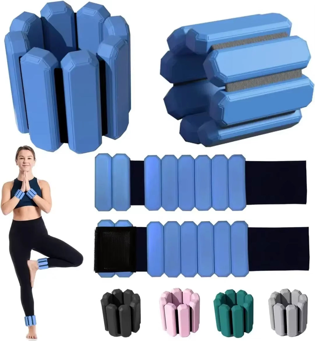 Elevate Your Workouts with Adjustable Wrist & Ankle Weights for Men and Women - Perfect for Yoga, Running, and Strength Training!