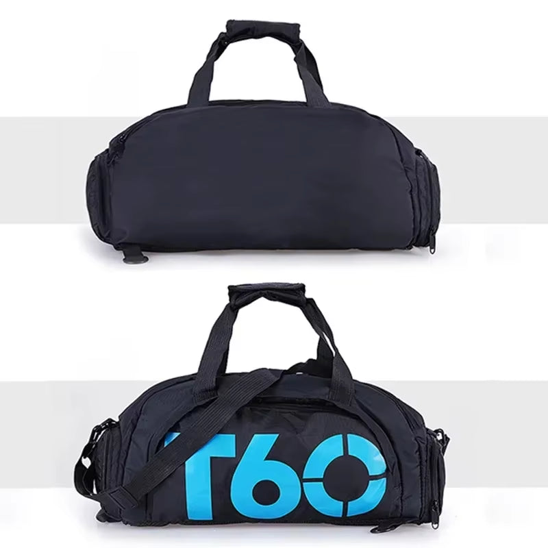 Elevate Your Workout with the T60 Waterproof Gym Sports Bag - Versatile Molle Fitness Backpack for Men and Women