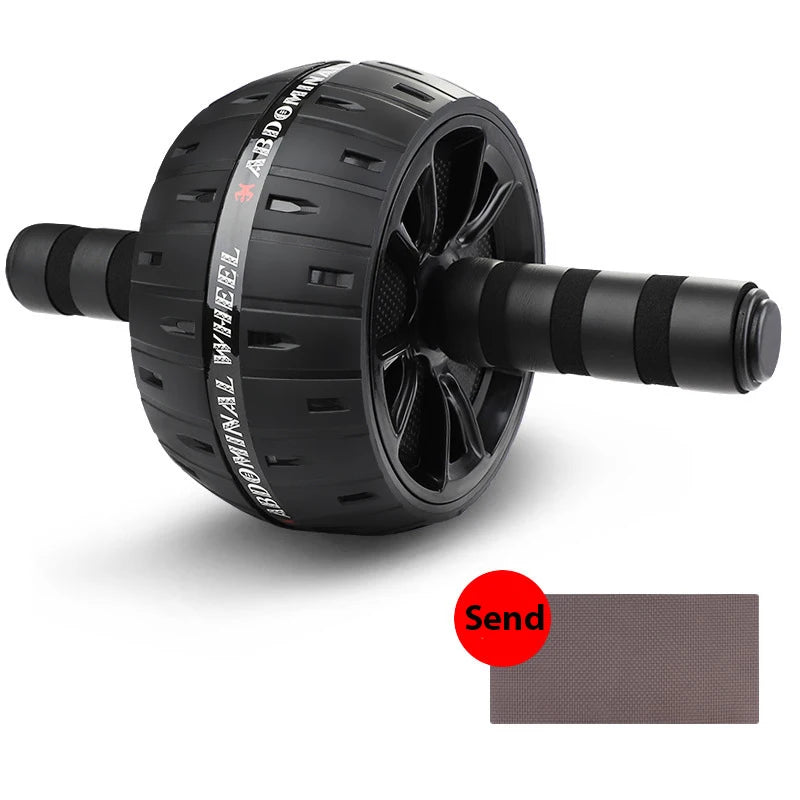 Ultimate Big Ab Roller Wheel for Core Strength Training - Perfect for Home Gym Workouts!